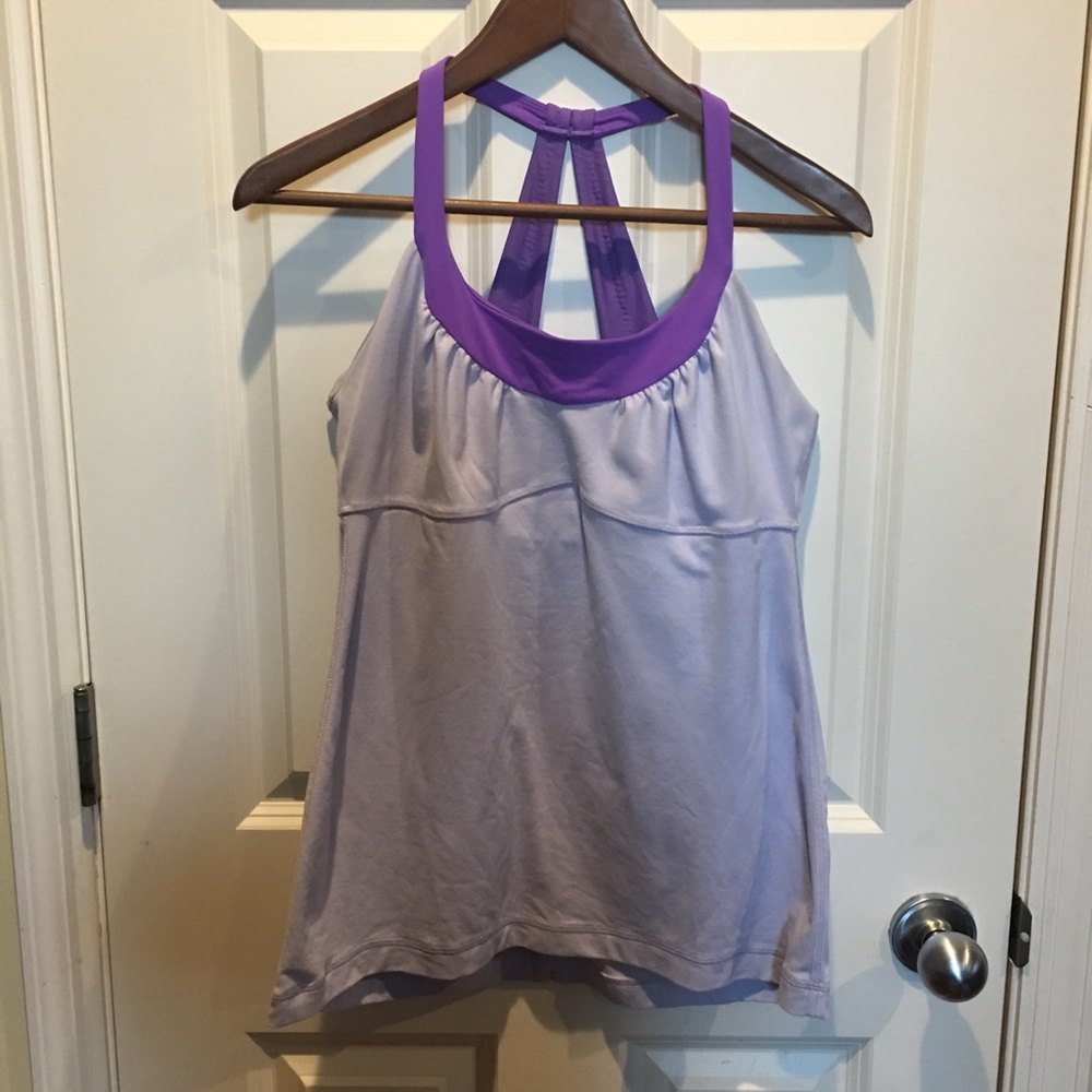Lululemon purple tank top